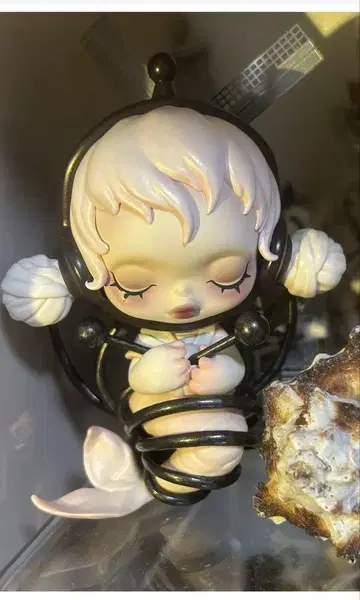 아트 피규어 바다 생물 헤드폰 포함