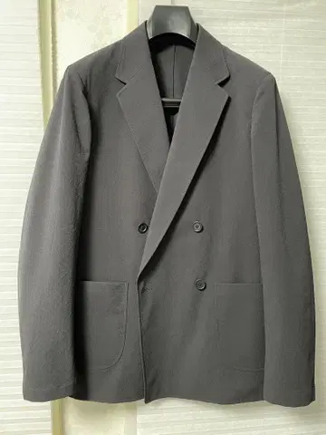 UNITED ARROWS 도비 더블 브레스트 4 버튼 자켓