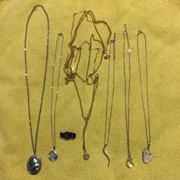 빈티지 주얼리 목걸이 목걸이 묶음 판매