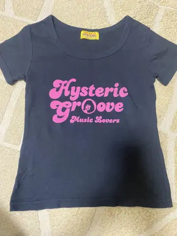 Hysteric glamour 반팔 티셔츠 블랙