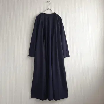 새상품급 ballsey 롱 가디건 니트 가을/겨울 고급 네이비 보르지