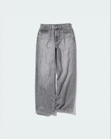 새상품급 UNIQLO 와이드 스트레이트 청바지 22