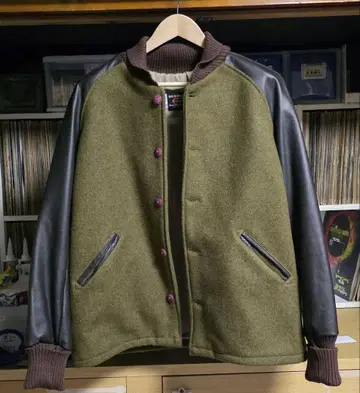 SKOOKUM 바시티 자켓 서코트