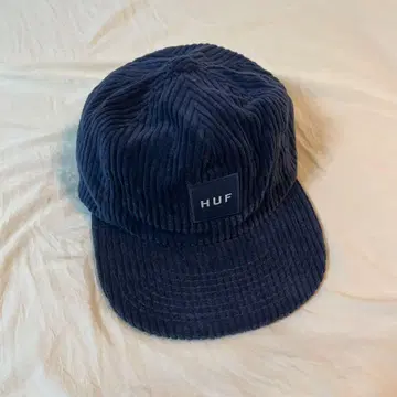 HUF 코듀로이 캡 네이비