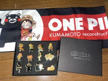 ONE PIECE 구마모토 부흥 핀 배지