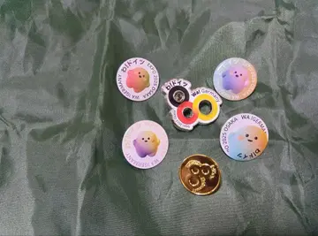 레어 6종류 세트 간사이 만박 독일관 핀 배지 서큘러