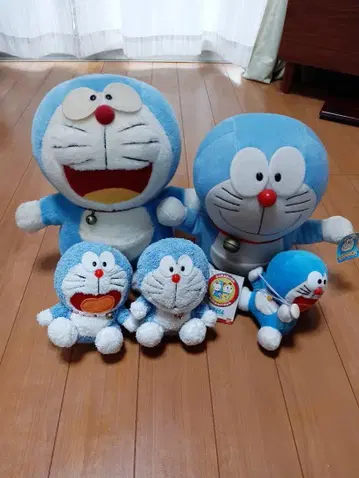 도라에몽 레트로 봉제 인형 세트