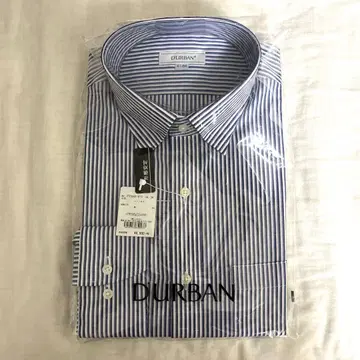 [ 새상품 미개봉 ] DURBAN 스트라이프 드레스 셔츠 41-84