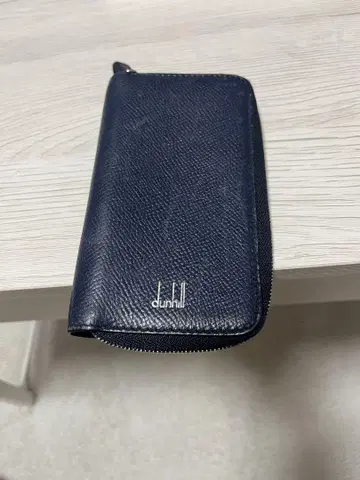 던힐 네이비 가죽 키케이스 던힐