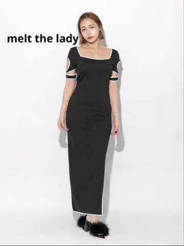 MELT THE LADY 멜트 더 레이디 페미닌 프레임 원피스