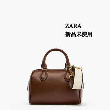 완판템 ZARA 시티백 택 포함 새상품 브라운