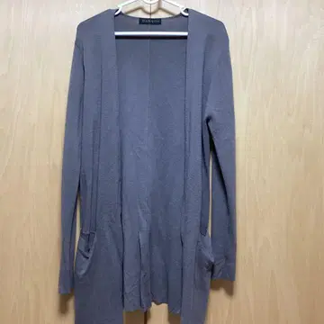 DAMA 다크 베이지 롱 가디건 M
