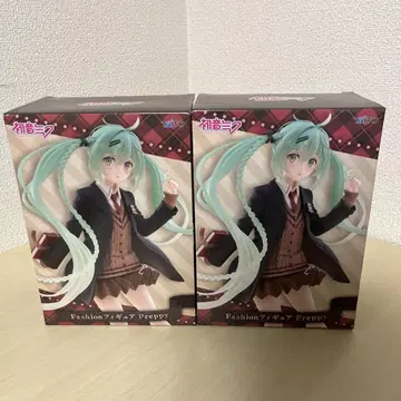 하츠네 미쿠 Fashion 피규어 Preppy 2개 세트