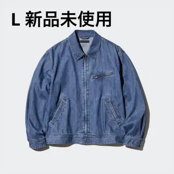 집업 블루종 데님 자켓 유니클로