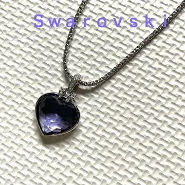 [ 거의 미사용 ] 스와로브스키 목걸이 액세서리 여성용 하트?