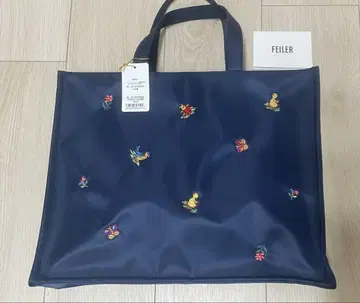FEILER 자수 토트백 학교 페이러