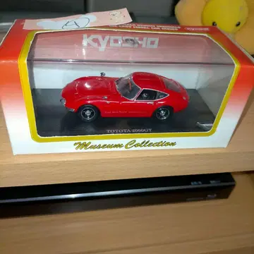 KYOSHO TOYOTA 2000GT 미니카 빨간색