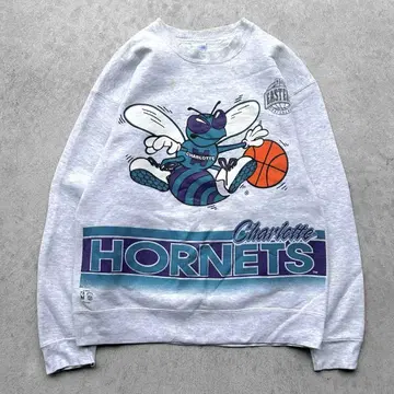 USA 80s - 90s NBA HORNETS 빈티지 맨투맨