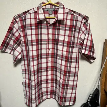ZAM CLASSIC 반팔 셔츠 XL 체크 무늬