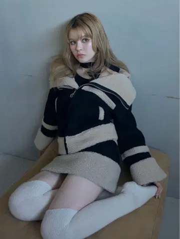 andmary Gigi mouton jacket