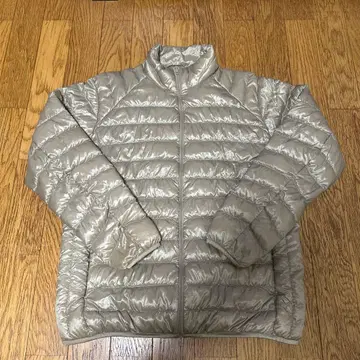 UNIQLO XL 베이지 다운 자켓