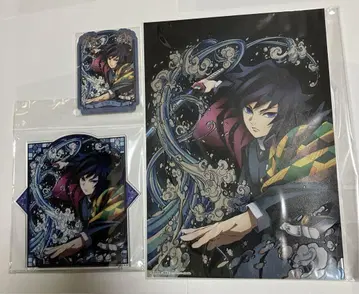 전집중전 토미오카 기유 아크릴 마스코트 특수 인쇄 카드 스티커