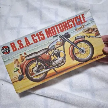 B.S.A. C15 모터사이클 & 스타 C15 모델 키트