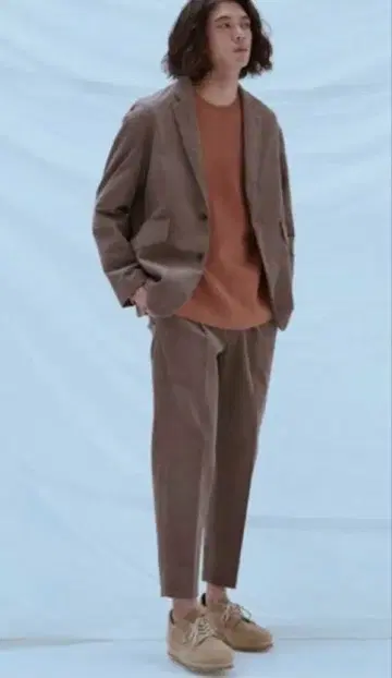 WYM LIDNM 셋업 새상품급 브라운 코듀로이 사이즈 M