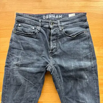 DENHAM 스키니 데님 다크 블루