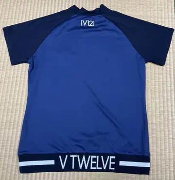 V TWELVE 네이비 셔츠 여성용