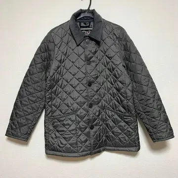 LAVENHAM 퀼팅 자켓 렉섬 그레이 영국제 40