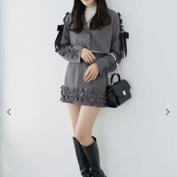 MAJESTIC LEGON 휘핑 프릴 셋업