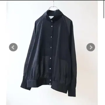 미디우미 시어 셔츠 sheer swing top shirt