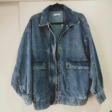 INGNI 데님 블루 집업 자켓 M