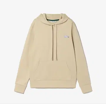 [ 미사용 새상품 ] Lacoste 라코스테 베이지 후드 부착 후드티