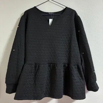 새상품 빅 사이즈 페플럼 상의 4L