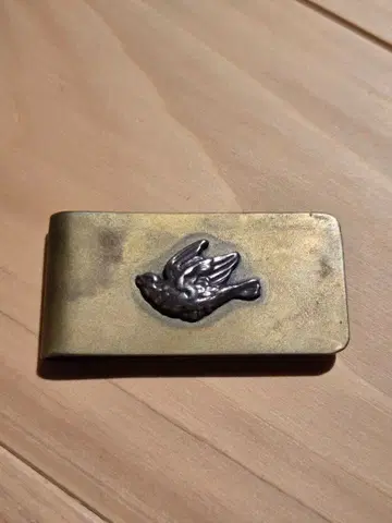 LHN JEWELRY 머니클립 놋쇠 새 모티브