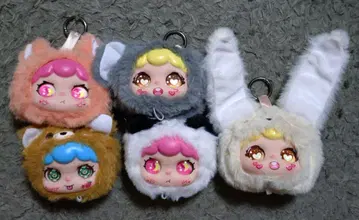 animals pendant plush 페이스 마스코트