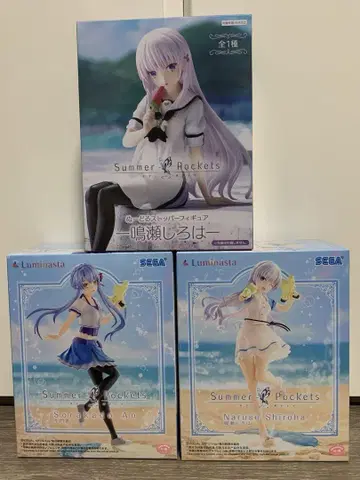 summer pockets 피규어 3종 세트