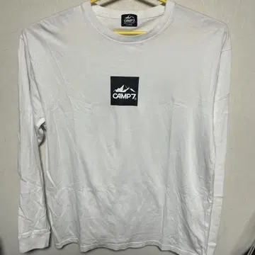Camp7 로고 긴팔 티셔츠