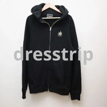 [ 새상품급 ] dresstrip 블랙 풀 집업 후드티 드립