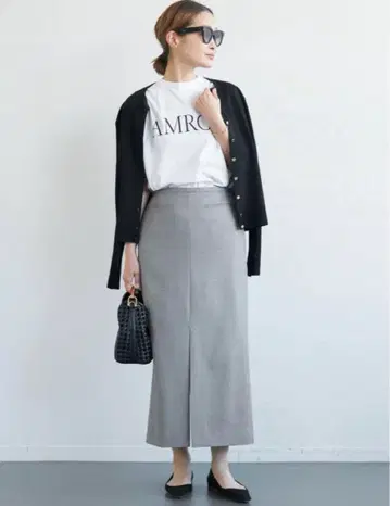 Deuxieme Classe 빅토리안 서지 스커트 새상품