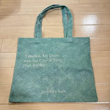 Van Cleef & Arpels 토트백 뱅크리전 도쿄 정원 미술관
