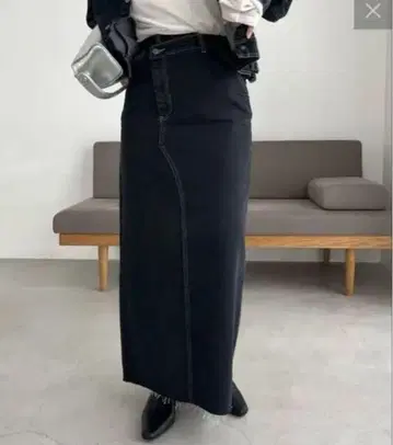 CAPRICIEUX LEMAGE 데님 맥시 스커트