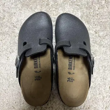 BIRKENSTOCK 그레이 클로그 샌들 36