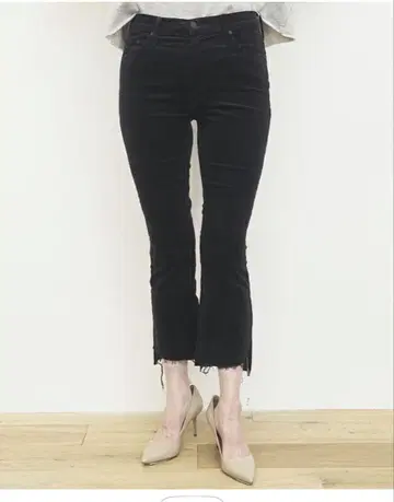 MOTHER THE INSIDER CROP STEP FRAY 25