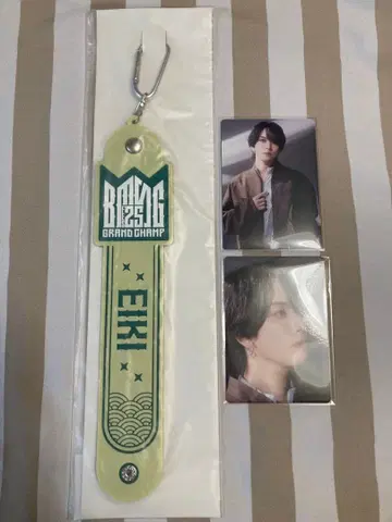 BMSG FES 복권 EIKI 에이키 타월 홀더 포토 카드 세트