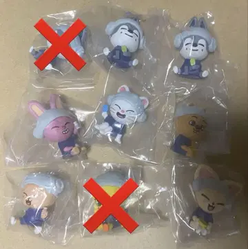 SKZOO 사우나 피규어