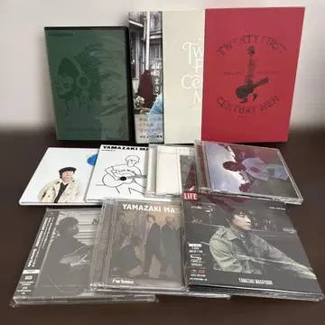 야마자키 마사요시 CD DVD 서적 묶음 판매