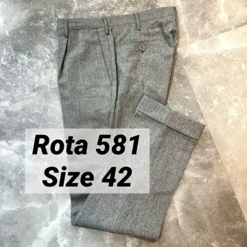 Rota 로타 슬랙스 581 차콜 그레이
